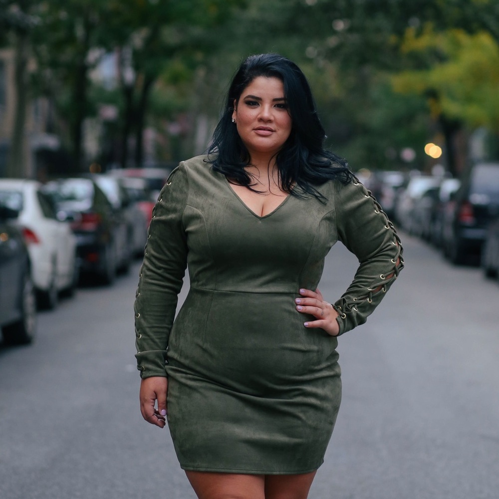 Elegant Olive Green Dress - RePosh!